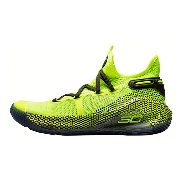 GS Under Armour UA Curry 6 "HI VIS YELLOW" 6