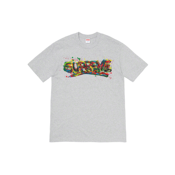 Supreme SS20 Week 1 Paint Logo Tee Logo T