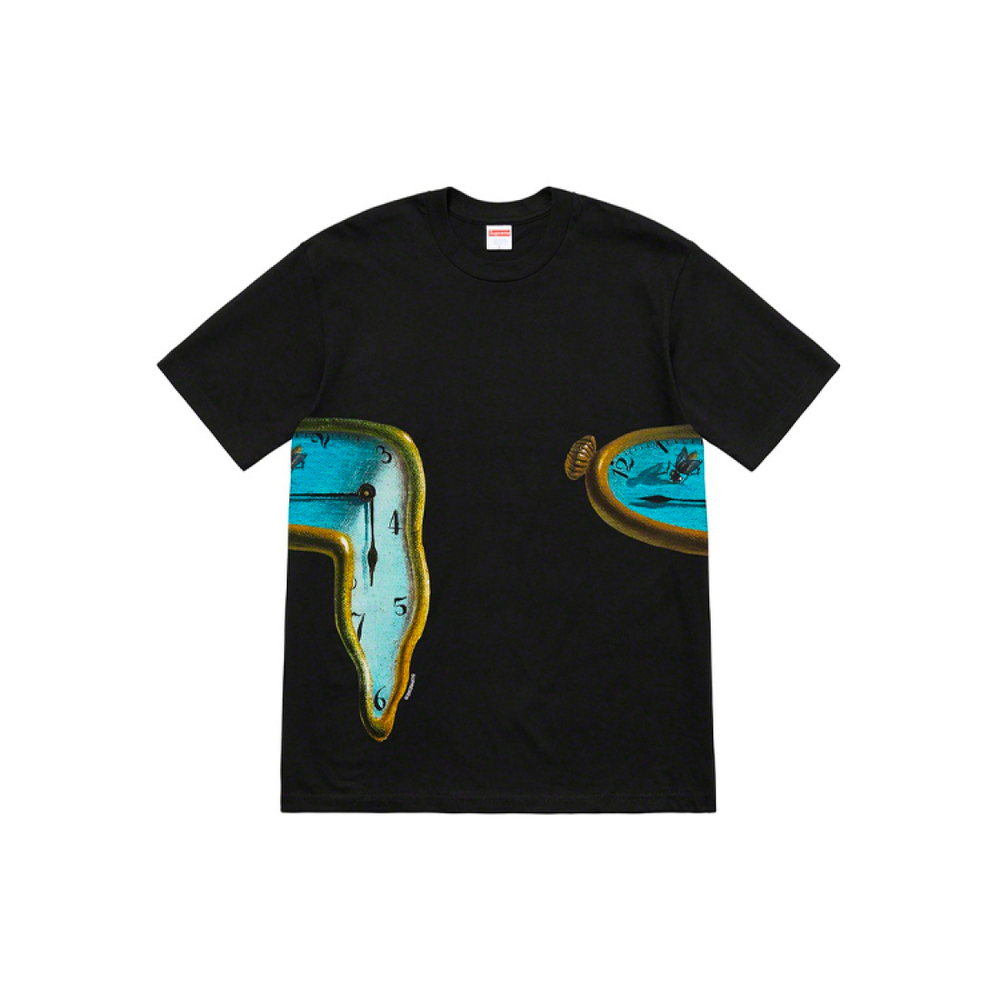 Supreme SS19 The Persistence of Memory Tee Black T