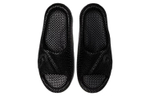 Asics simple hollow non-slip one-word slippers for men and women in the same style black