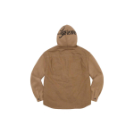 Supreme FW22 Week 12 Fleece Hooded Denim Shirt Logo