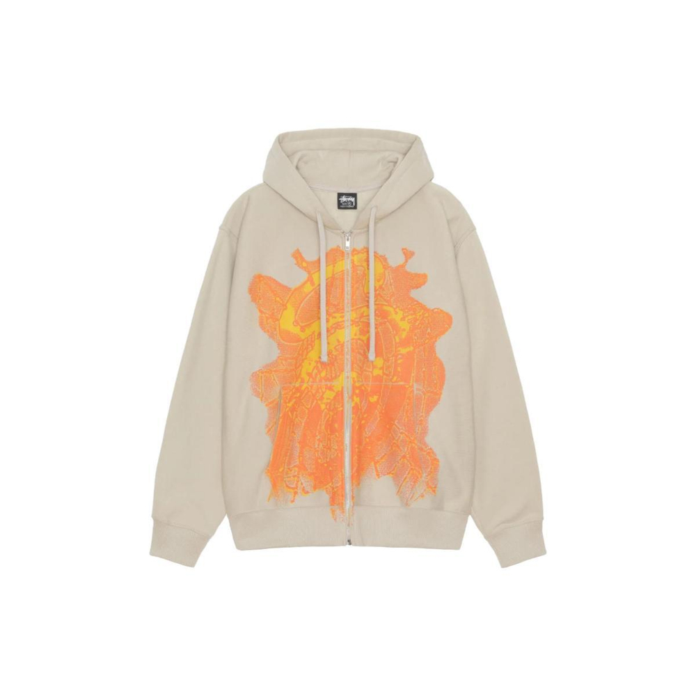 Stussy FW23 WEB ZIP HOODIE