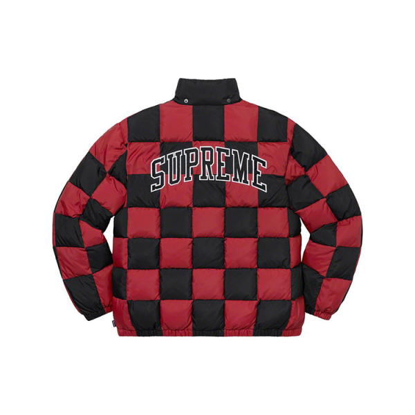 Supreme FW19 Week 17 Checkerboard Puffy Jacket