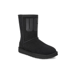 UGG CLASSIC SHORT Rubber Logo