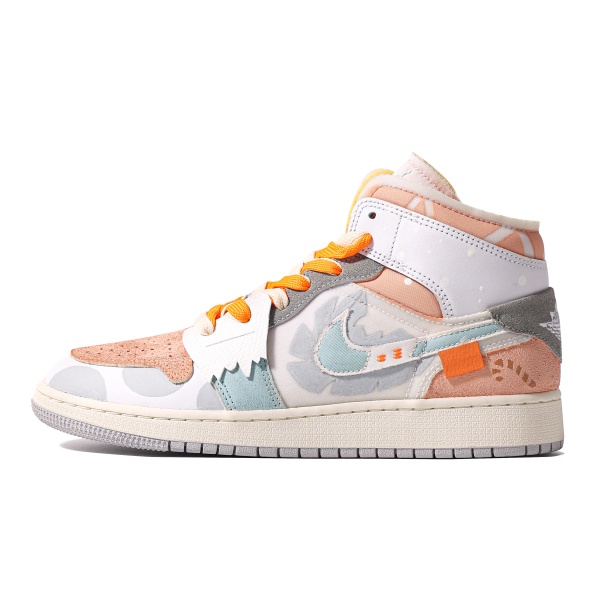 【 】 Jordan Air Jordan 1 Mid SE Craft GS