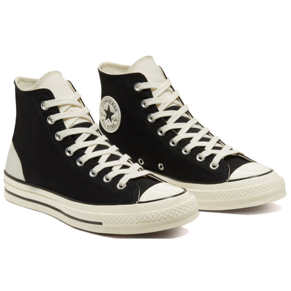 Converse 1970s Psychedelic Hoops Chuck "Black White"