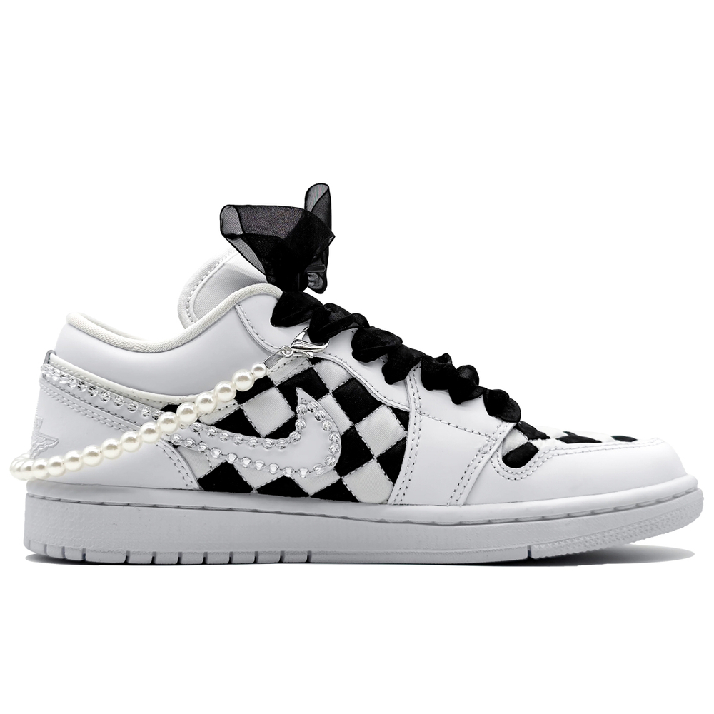 【 】 Jordan Air Jordan 1 Low Quilted
