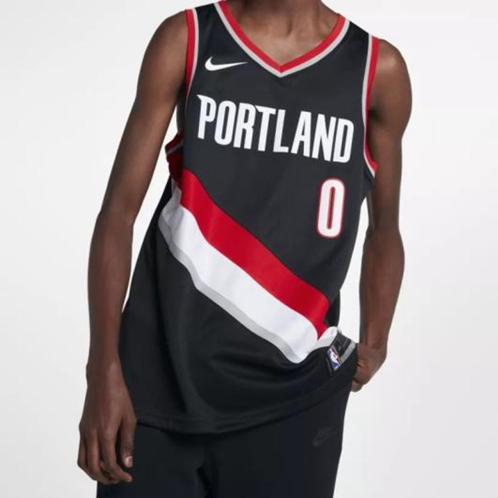 Nike NBA Damian Lillard Icon Edition Swingman Jersey SW