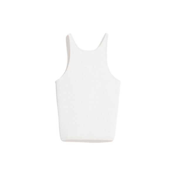 MaxMara Alfeo Halter Neck Top In Vanisé Wool
