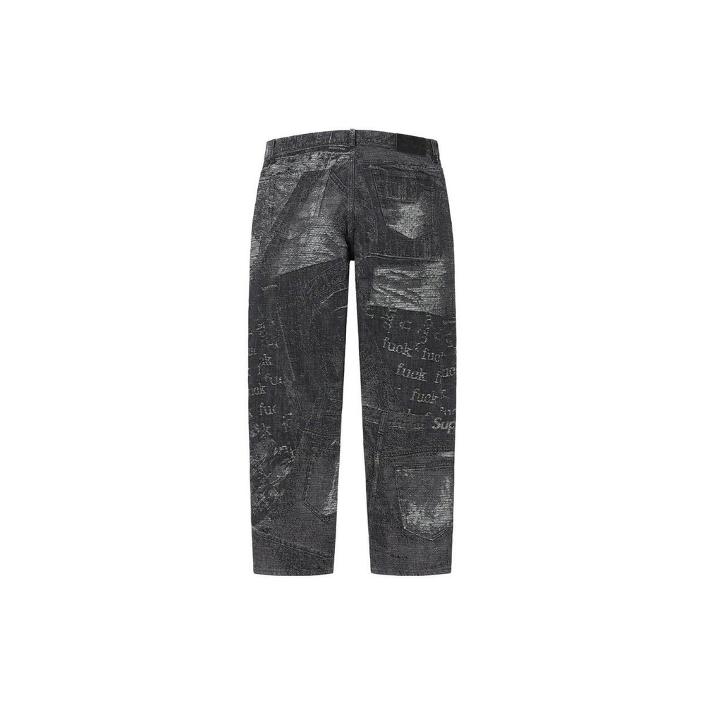 Supreme SS23 Week14 ARCHIVE DENIM JACQUARD REGULAR JEAN
