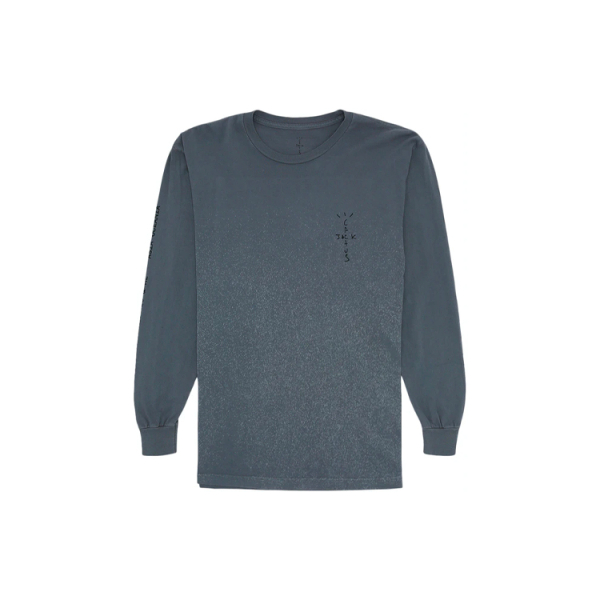 Travis Scott Cactus Jack Back Bling L/S Tee T