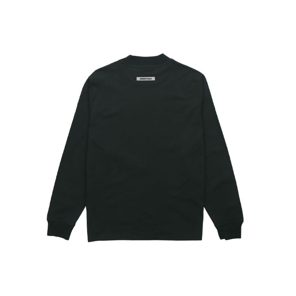 Fear of God Essentials FW20 Logo Long Sleeve T-Shirt Black T