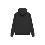 Fear of God Essentials SS23 waffle Raglan Hoodie off Black Logo