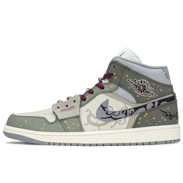 【 】 Jordan Air Jordan 1 Mid FZBB CNY