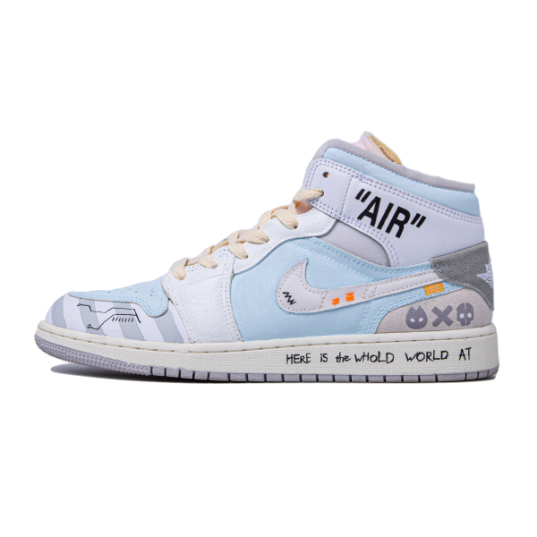 【 】 Jordan Air Jordan 1 Mid SE Craft GS