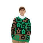 KENZO boke Flower Checkerboard Checked Jumper