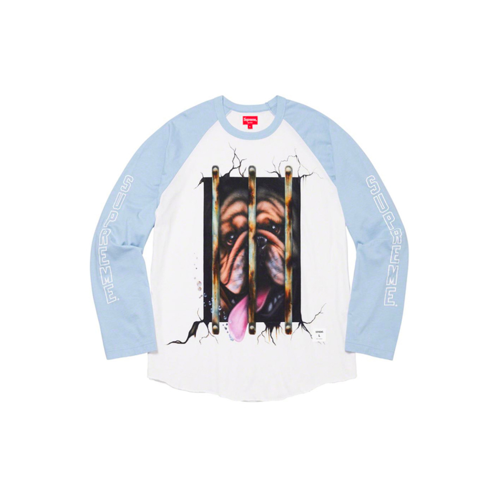 Supreme SS20 Week 11 Dog Raglan L/S Top T