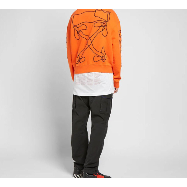 OFF-WHITE FW19 Abstract Arrows Sweatshirt