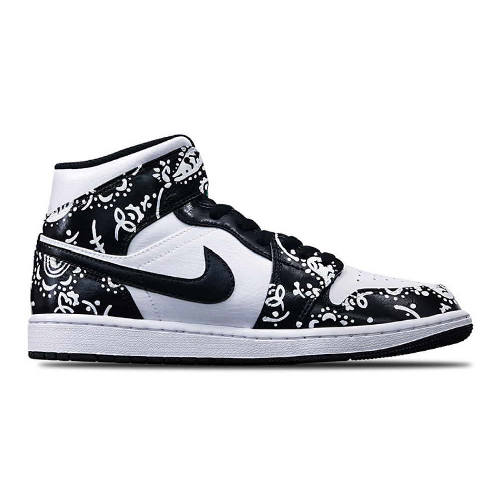 【 】 Jordan Air Jordan 1 Mid Island Green Vibe
