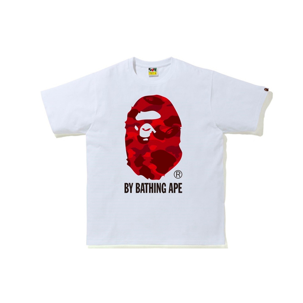 A BATHING APE BAPE Color Camo By Bathing Ape Tee T