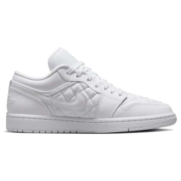 Jordan Air Jordan 1 low quilted "triple white"