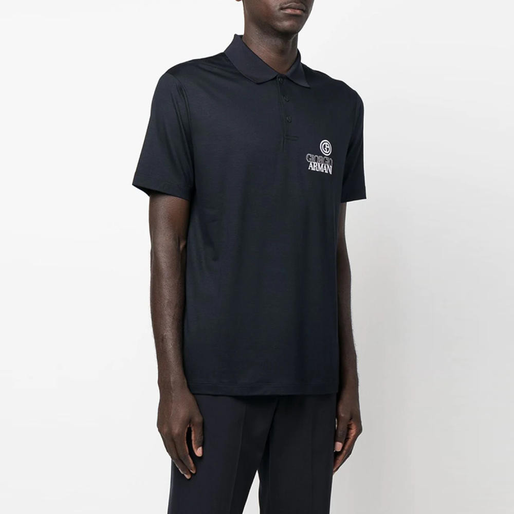 GIORGIO ARMANI SS22 Logo Polo