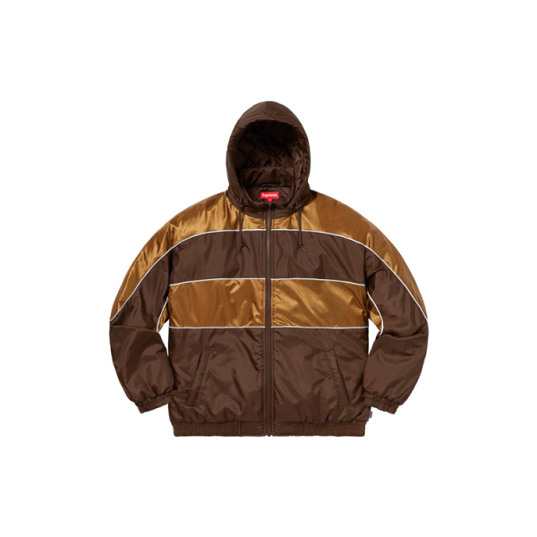 Supreme FW19 Week 4 Sports Piping Puffy Jacket
