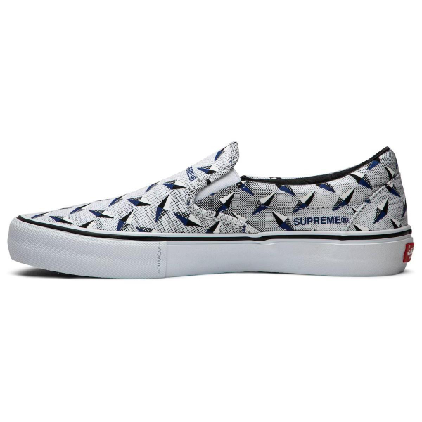 Supreme x Vans slip-on Diamond Plate Collection