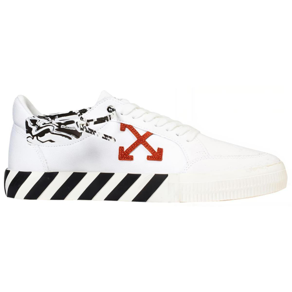 Low x OFF-WHITE Vulcanized Canvas Sneakers