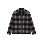Stussy FW23 WOOL PLAID ZIP SHIRT