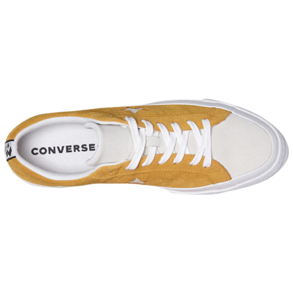 Converse One Star Yellow White