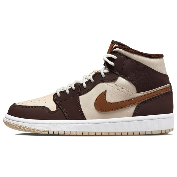 Jordan Air Jordan 1 Mid SE "Cream Dark Chocolate"