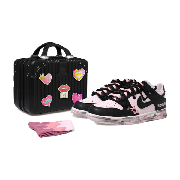 【 】 Nike Dunk Low OKHR Blackpink Vibe GS