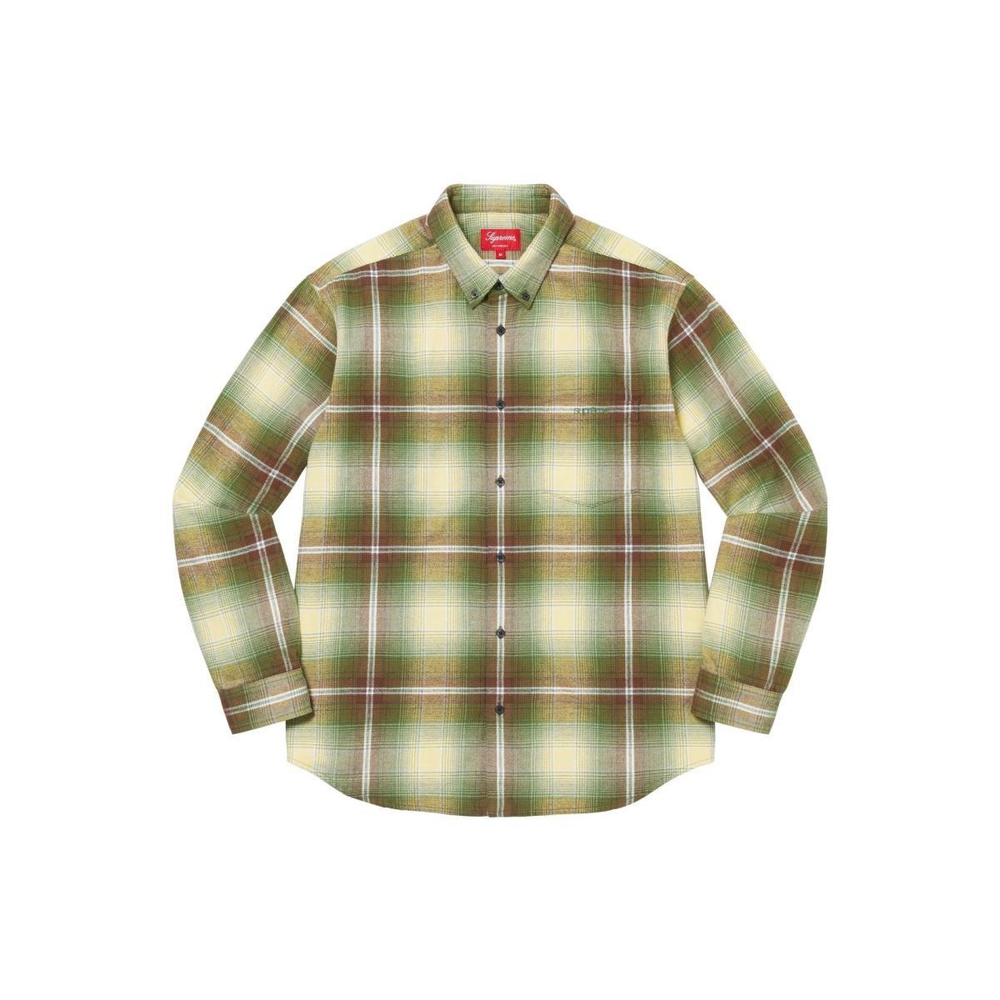 Supreme SS23 Week 3 Shadow Plaid Flannel Shirt