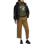 NOAH Nyc Jolly Roger Hoodie Olive Heather