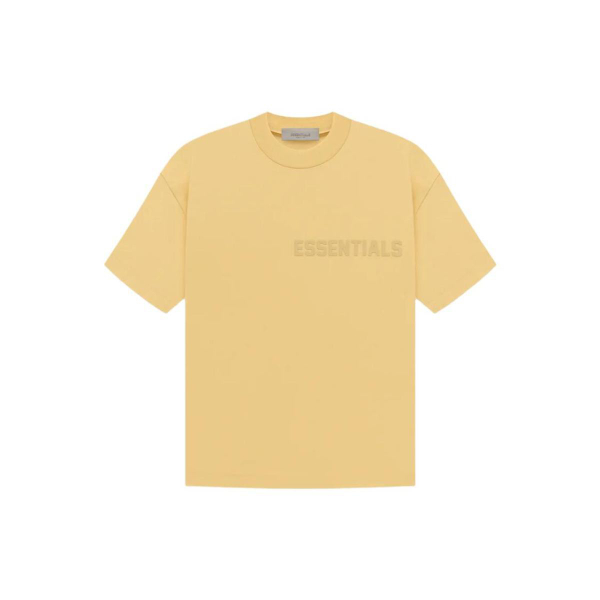 Fear of God Essentials Ss Tee Light Tuscan Logo T