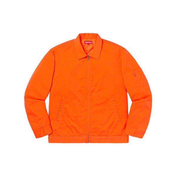 Supreme FW19 Week 2 Cop Car Embroidered Work Jacket