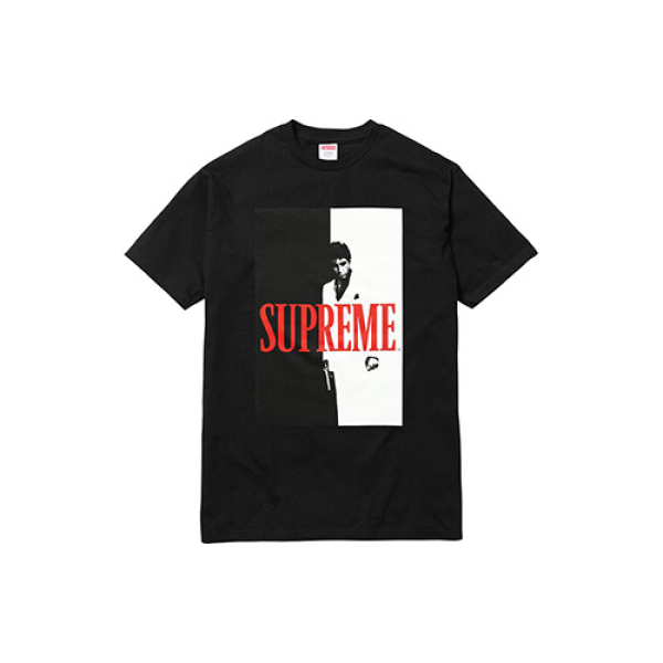 Supreme FW17 x Scarface Split Tee Black T
