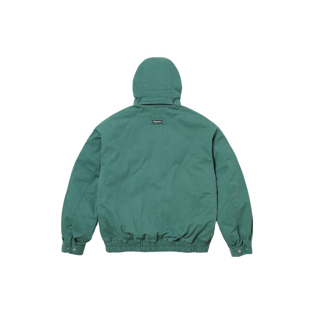 Supreme FW23 WEEK1 LEATHER COLLAR UTILITY JACKET