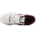 New Balance NB 550 White Burgundy