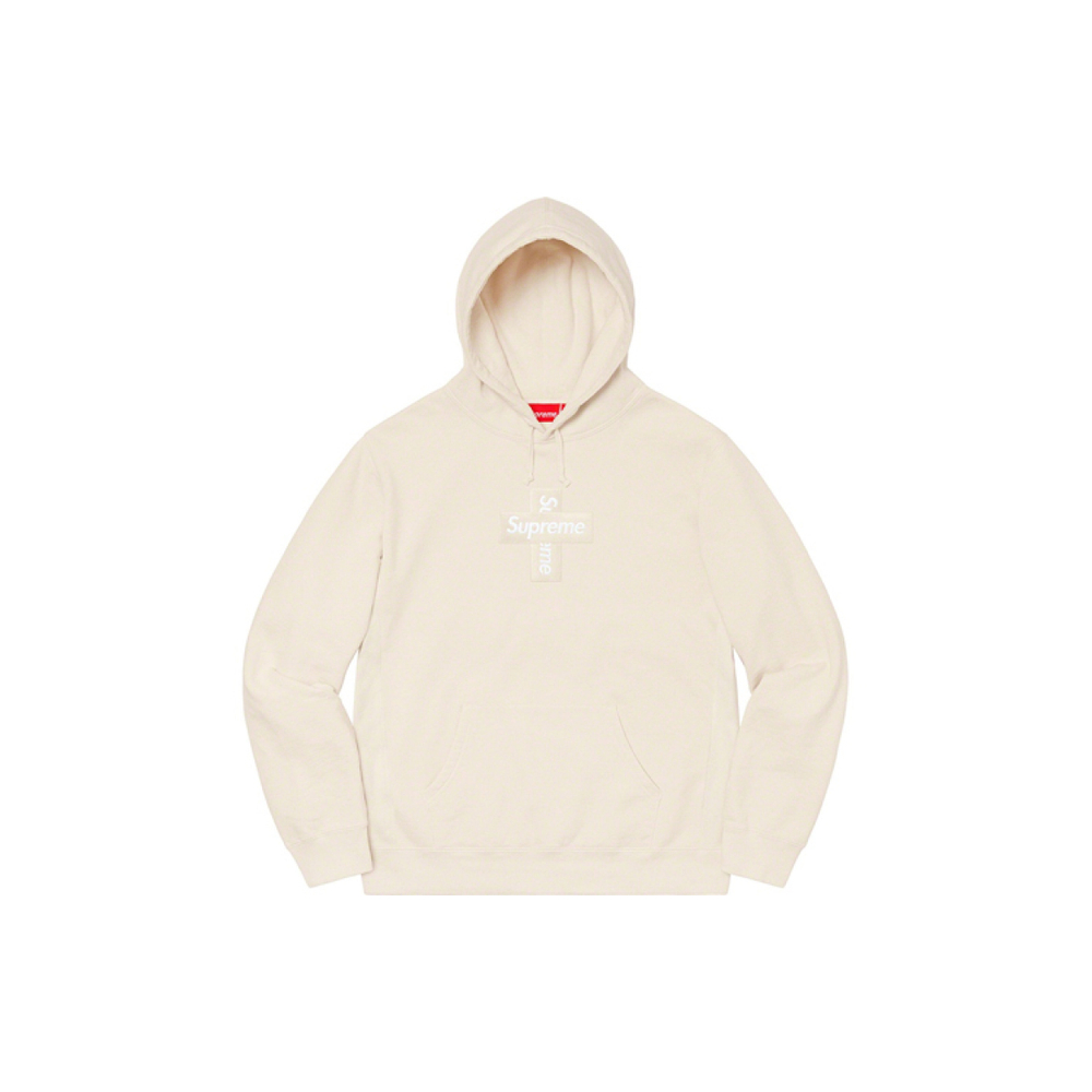 Supreme Week 15 Cross Box Logo Hooded Sweatshirt Logo