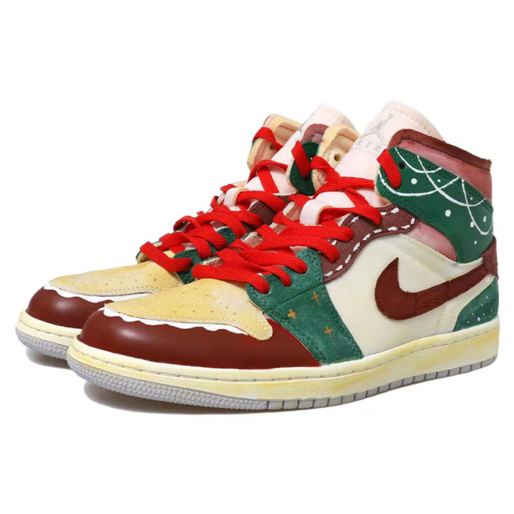 【 】 Jordan Air Jordan 1 Mid SE Craft OKHR Vibe