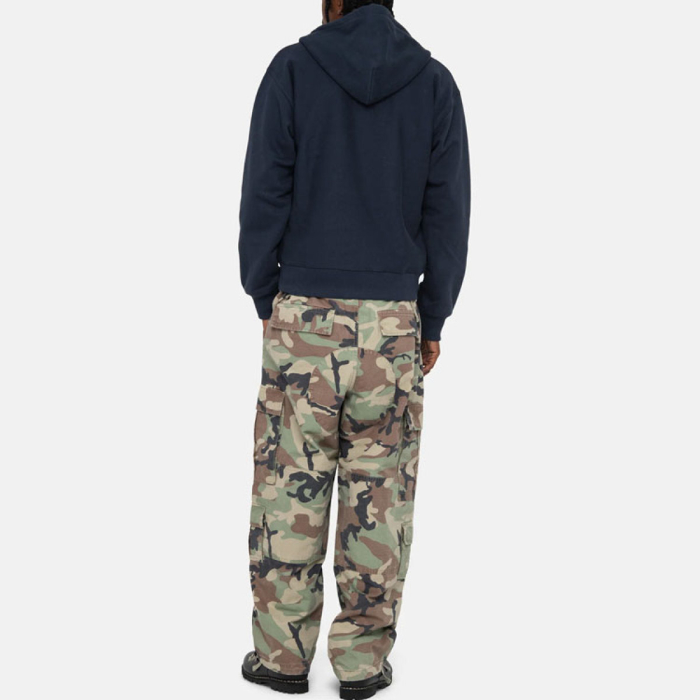 Stussy Stock Logo Zip Hoodie
