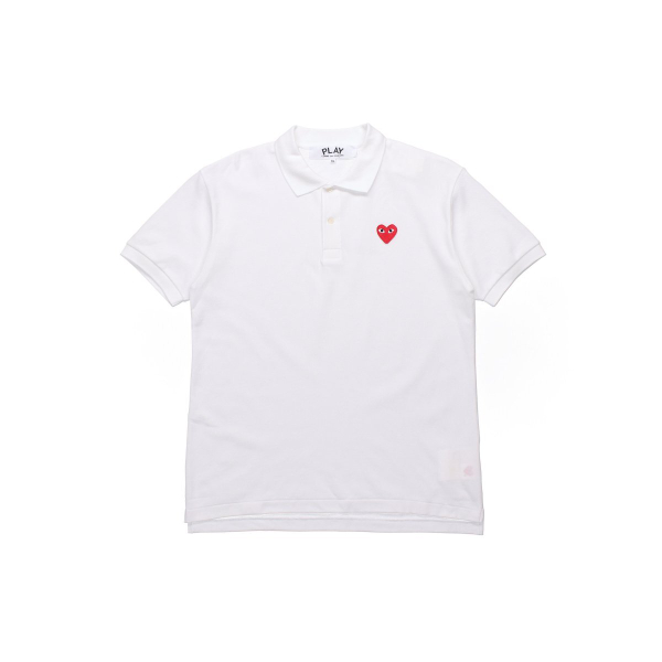 CDG Play Heart polo
