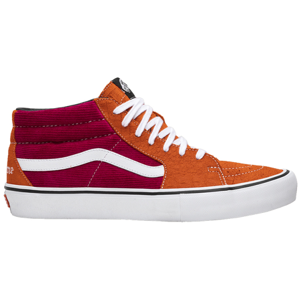 Supreme x Vans SK8 Croc Corduroy Fuchsia