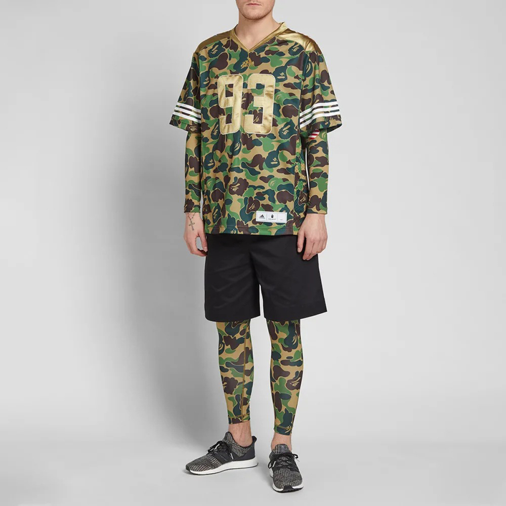 Adidas x Bape SB Jersey Green T