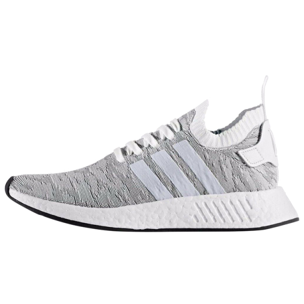 Adidas originals NMD_R1 Primeknit White Black