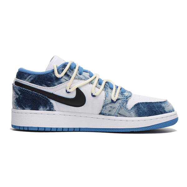 【 】 Jordan Air Jordan 1 Low "Washed Denim" GS