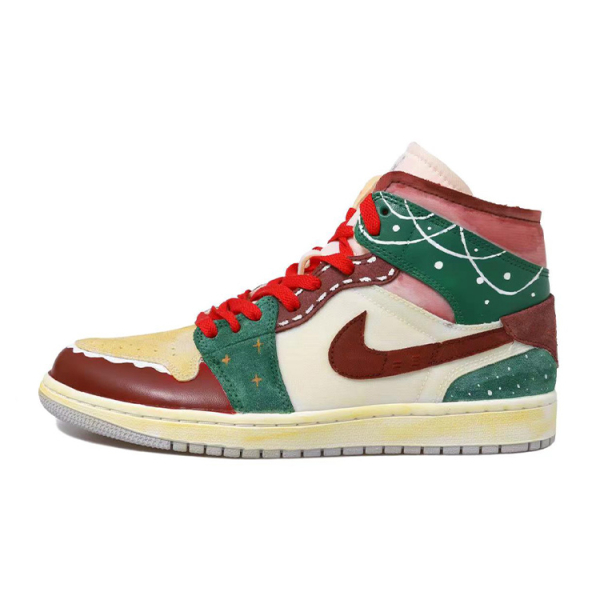 【 】 Jordan Air Jordan 1 Mid SE Craft OKHR Vibe GS