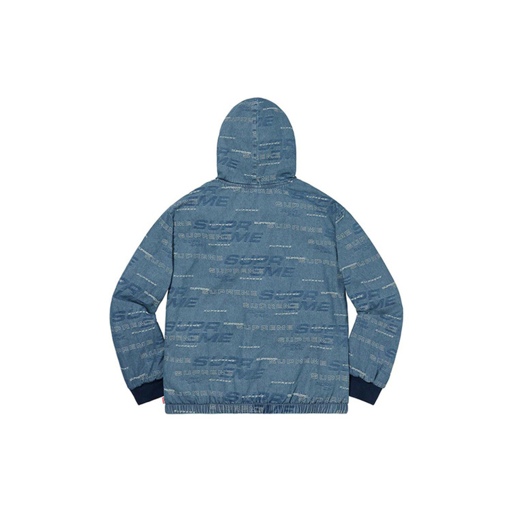 Supreme FW19 Week 9 Reversible Dimensions Logo Denim Work Jacket